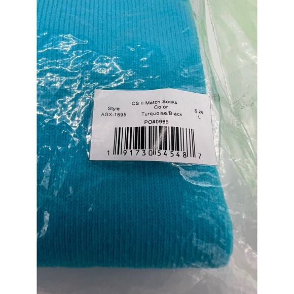 NWT Capelli Sport Soccer Match Socks AGX-1695 Blue Neon Green Lot of 3 Large - Picture 3 of 10